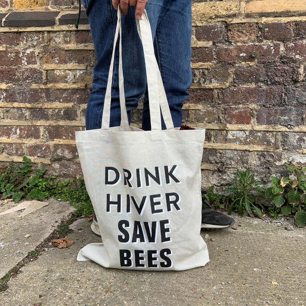 Drink Hiver Save Bees Tote Bag