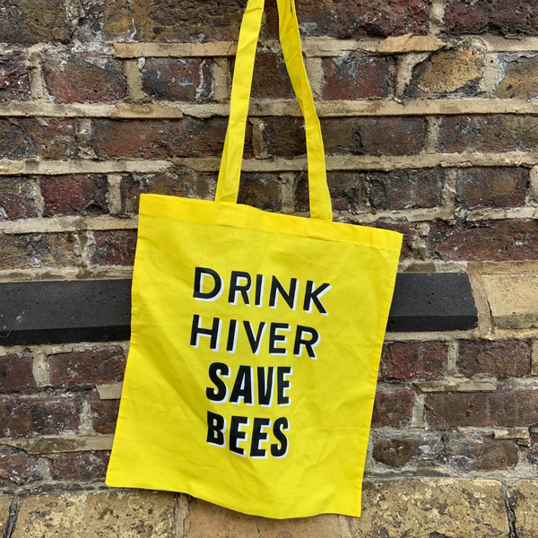 Drink Hiver Save Bees Tote Bag